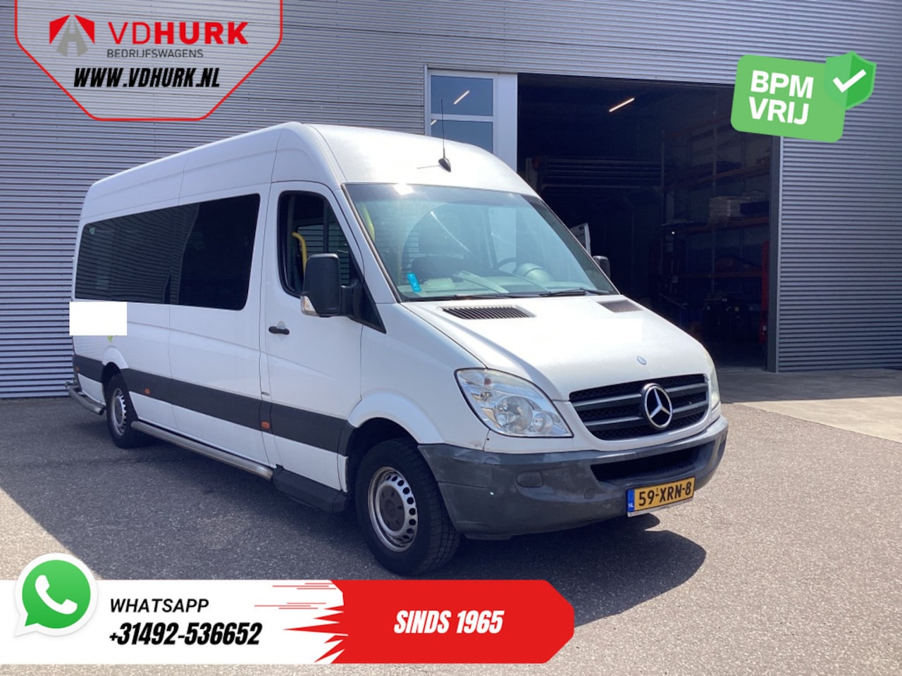 Mercedes-Benz Sprinter - 313 2.2 CDI L3H2 €10.527 Incl. BTW BPM VRIJ! EXPORT ONLY Combi/ 9 Persoons/ Kombi/ 9P/ Air - AutoWereld.nl