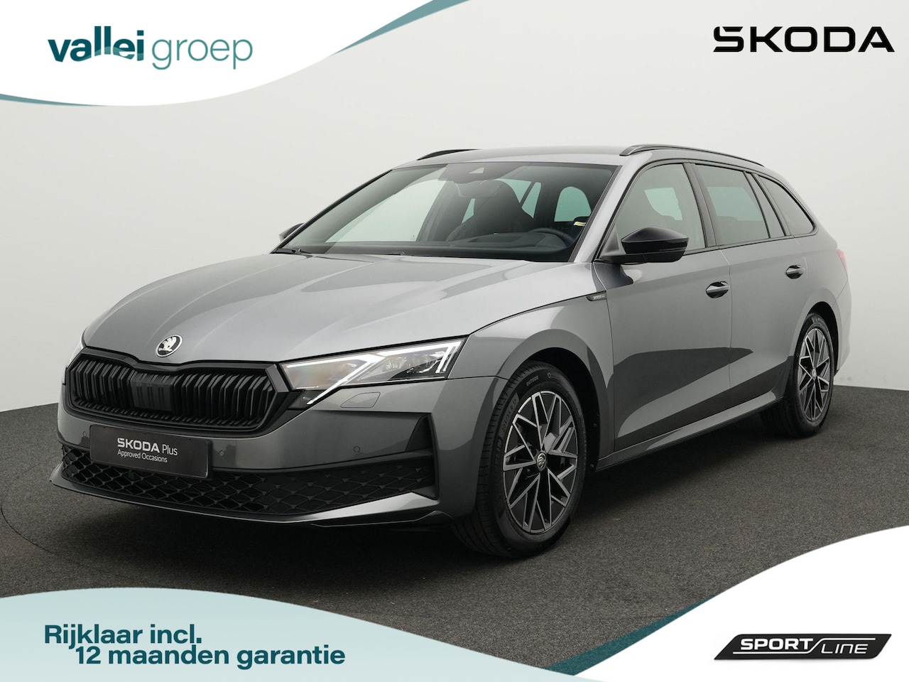 Skoda Octavia Combi - 1.5 TSI 150 pk DSG MHEV Sportline Business | Matrix LED | Head-up display | Achteruitrijca - AutoWereld.nl