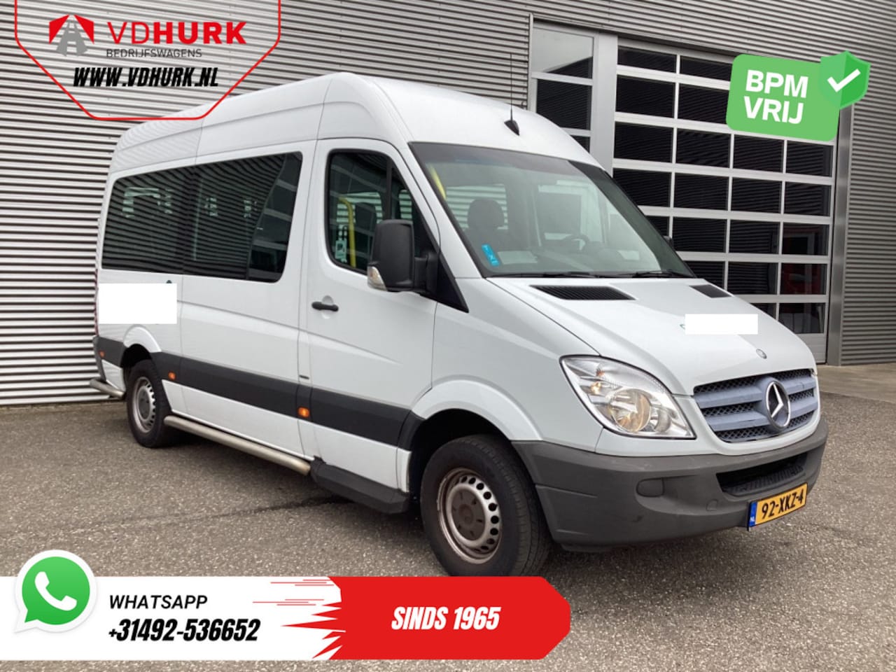 Mercedes-Benz Sprinter - Mercedes-Benz Sprinter 313 2.2 CDI L2H2 €10.164 Incl. BTW BPM VRIJ! EXPORT ONLY Combi/ 9 P - AutoWereld.nl