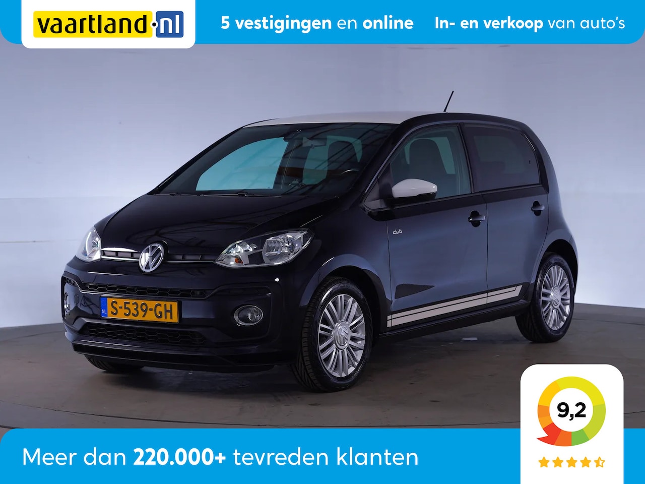 Volkswagen Up! - 1.0 TSI Highline { Stoelverwarming Camera Cruise control } - AutoWereld.nl