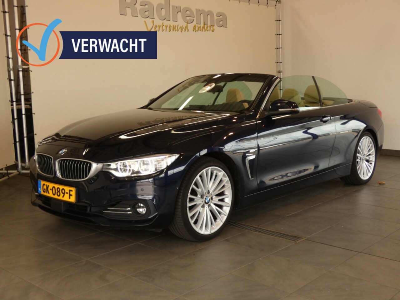 BMW 4-serie Cabrio - 428i High Executive Camera H&K Nekverwarming etc etc - AutoWereld.nl