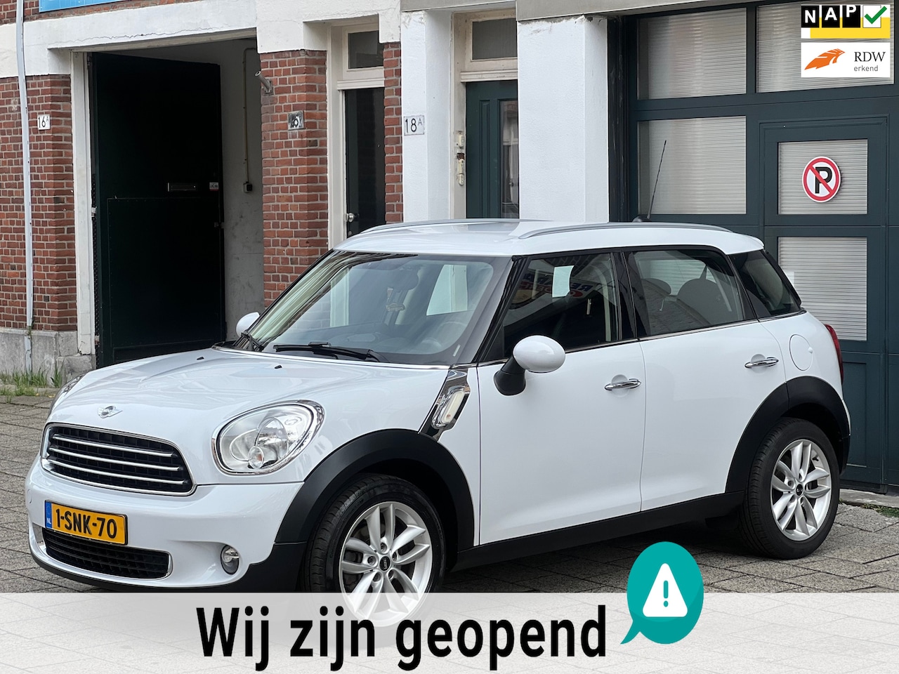MINI Countryman - Mini 1.6 Cooper Holland Street-nette auto - AutoWereld.nl