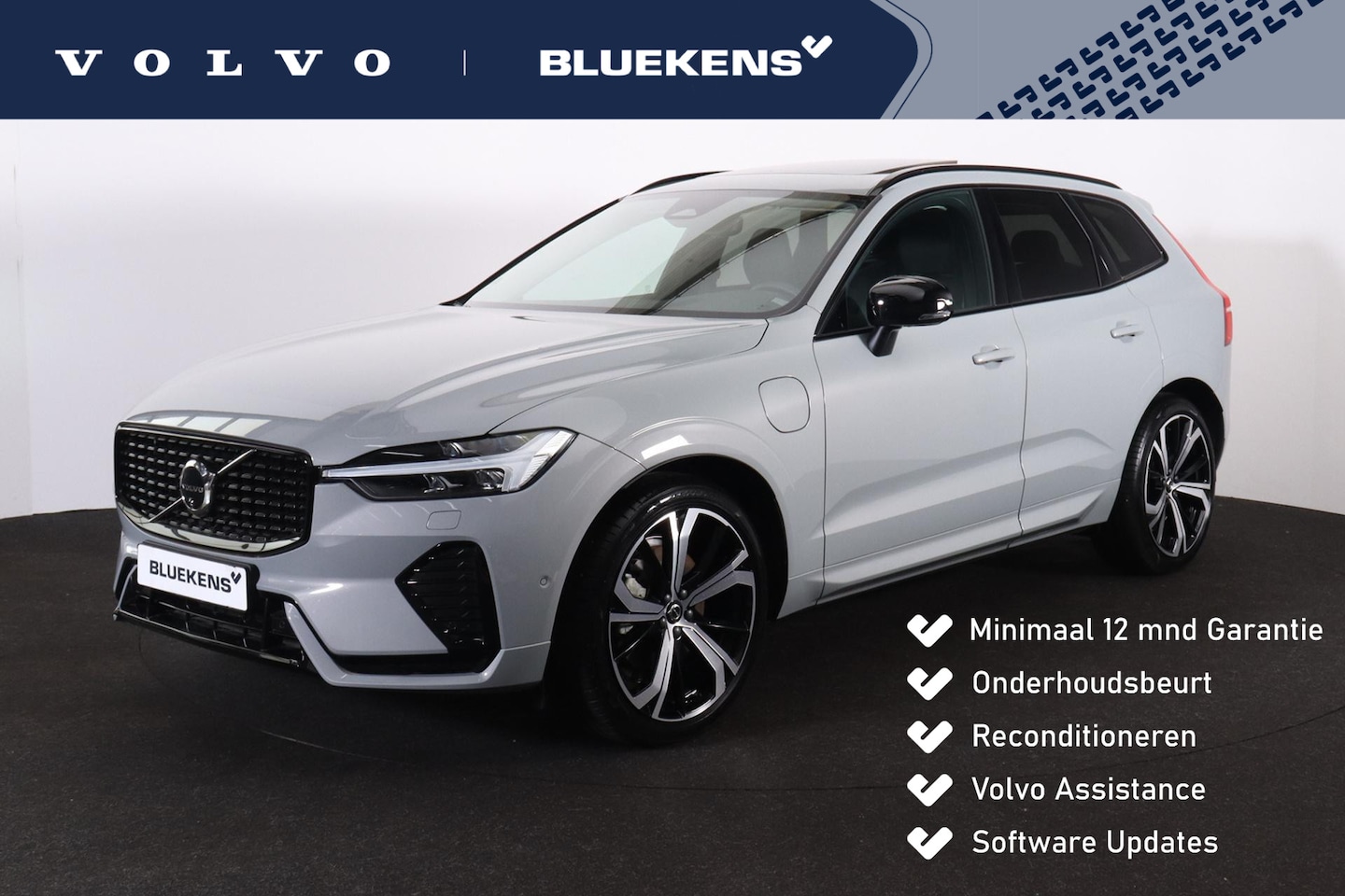 Volvo XC60 - T8 Recharge AWD Plus Dark - LONG RANGE - Luchtvering - IntelliSafe Assist & Surround - 360 - AutoWereld.nl