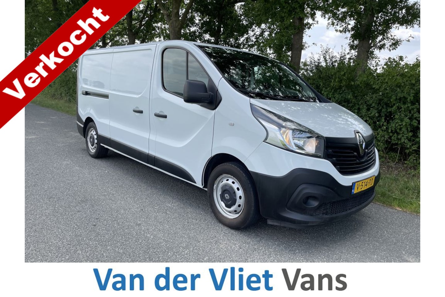 Renault Trafic - 1.6 dCi E6 L2 Comfort BPM Vrij! Lease €212 p/m, Airco, Navi, Bedrijfsinrichting, PDC, Trek - AutoWereld.nl