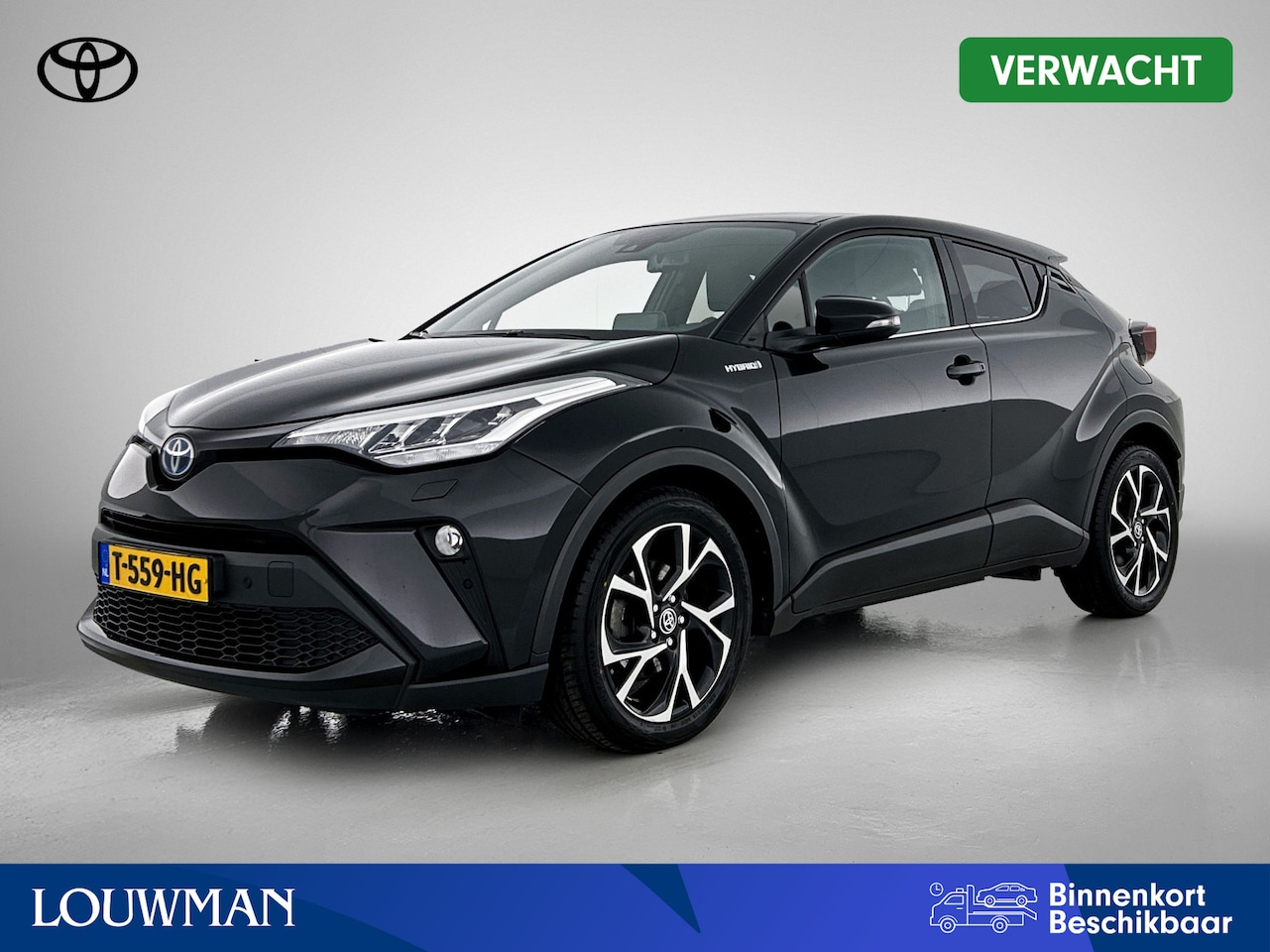 Toyota C-HR - 1.8 Hybrid Black Edition | Stoel en Stuurverwarming | Trekhaak | Apple Carplay / Android A - AutoWereld.nl