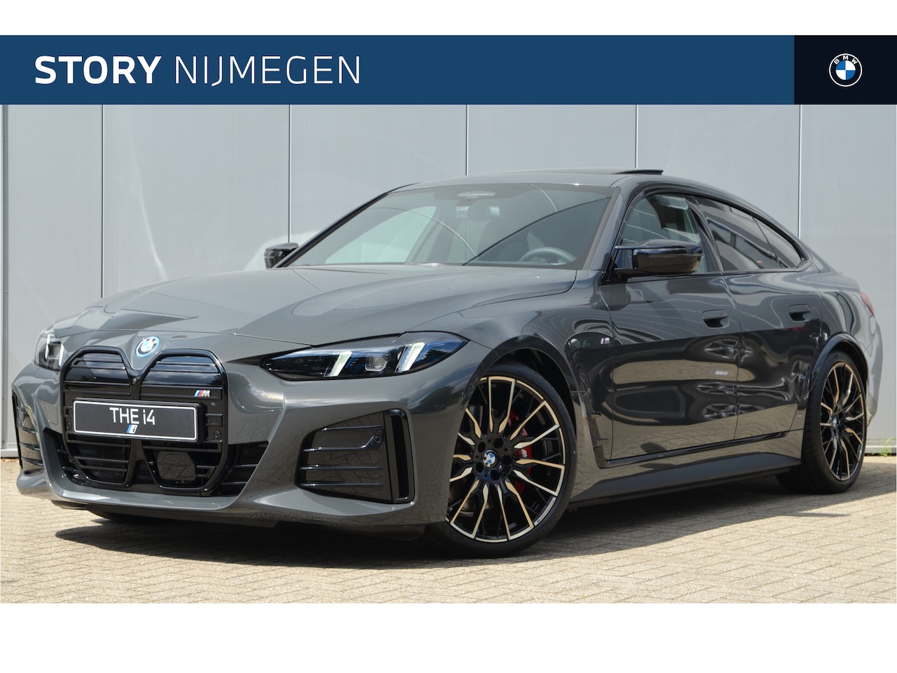 BMW i4 - eDrive40 Gran Coupé High Executive M Sport / Schuif-kanteldak / M Sportstoelen / Adaptieve - AutoWereld.nl