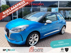 DS 3 - 3 1.2 Turbo 110pk So Chic | parkeersensoren, navigatie, 17 inch velgen, led koplampen, tou