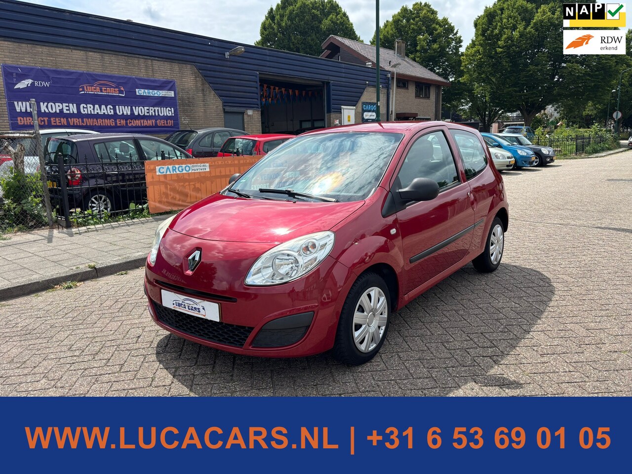 Renault Twingo - 1.2 Authentique 2X SLEUTEL + BOEKJES! - AutoWereld.nl