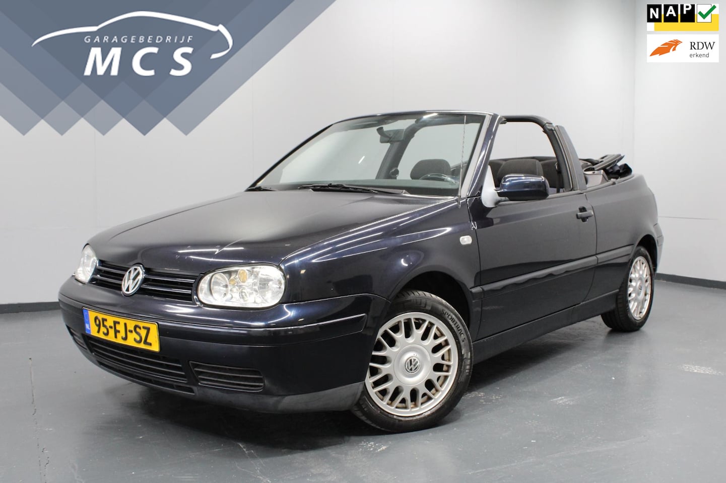 Volkswagen Golf Cabriolet - 1.8 Highline / Airco / Nwe APK / Elektr ramen - AutoWereld.nl