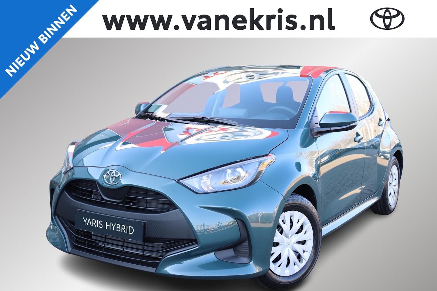 Toyota Yaris - 1.5 Hybrid 115 Comfort , NIEUW, uit voorraad leverbaar met €1.500 voordeel - AutoWereld.nl