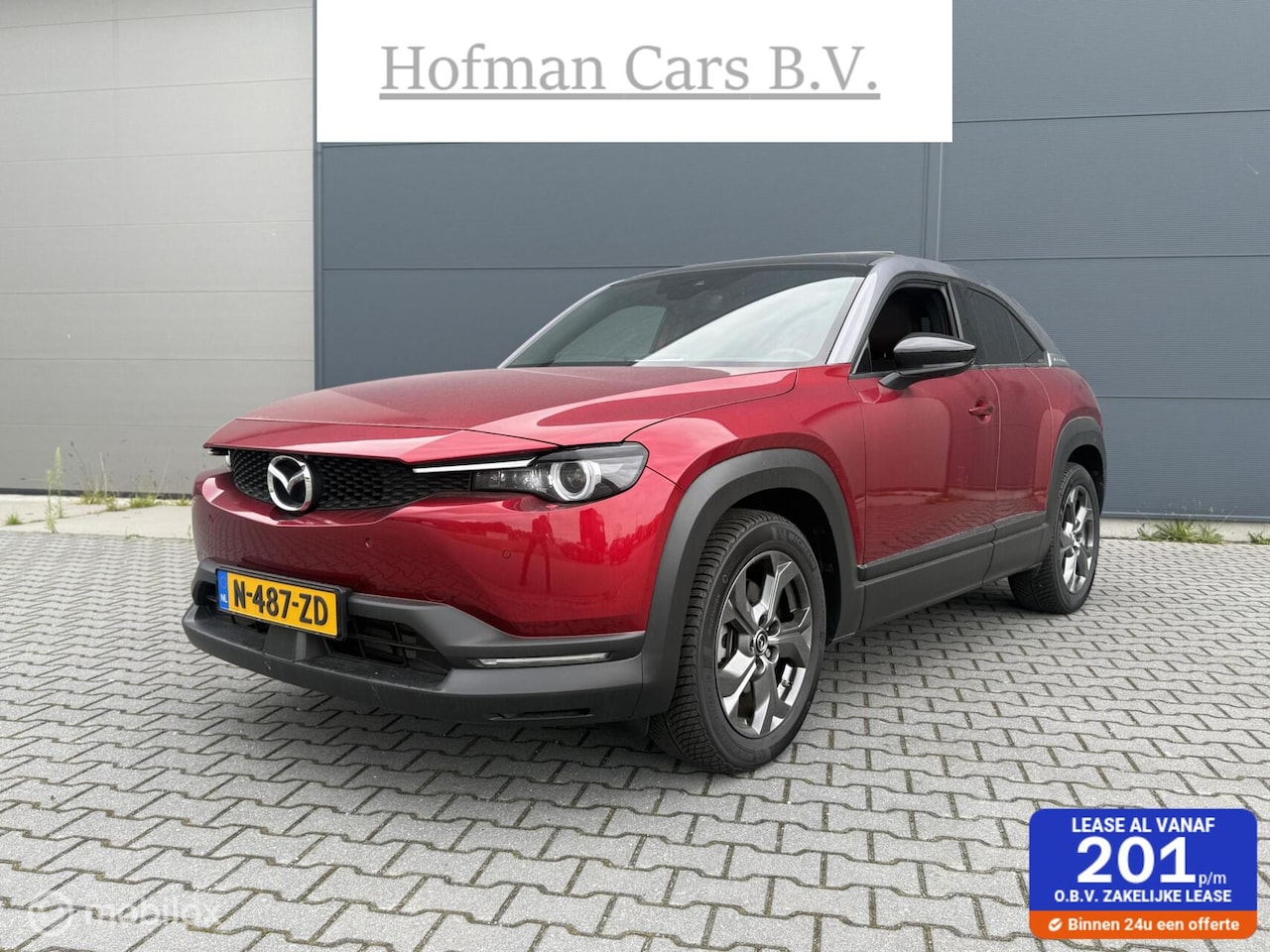 Mazda MX-30 - e-SkyActiv EV 145 Schuifdak HUD Exclusive-line 36 kWh Incl BTW - AutoWereld.nl