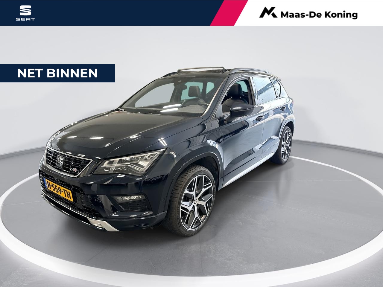 Seat Ateca - 1.5 Tsi 150pk DSG FR Business Intense · Apple/Android Car Play · Panoramadak · Elek. Trekh - AutoWereld.nl