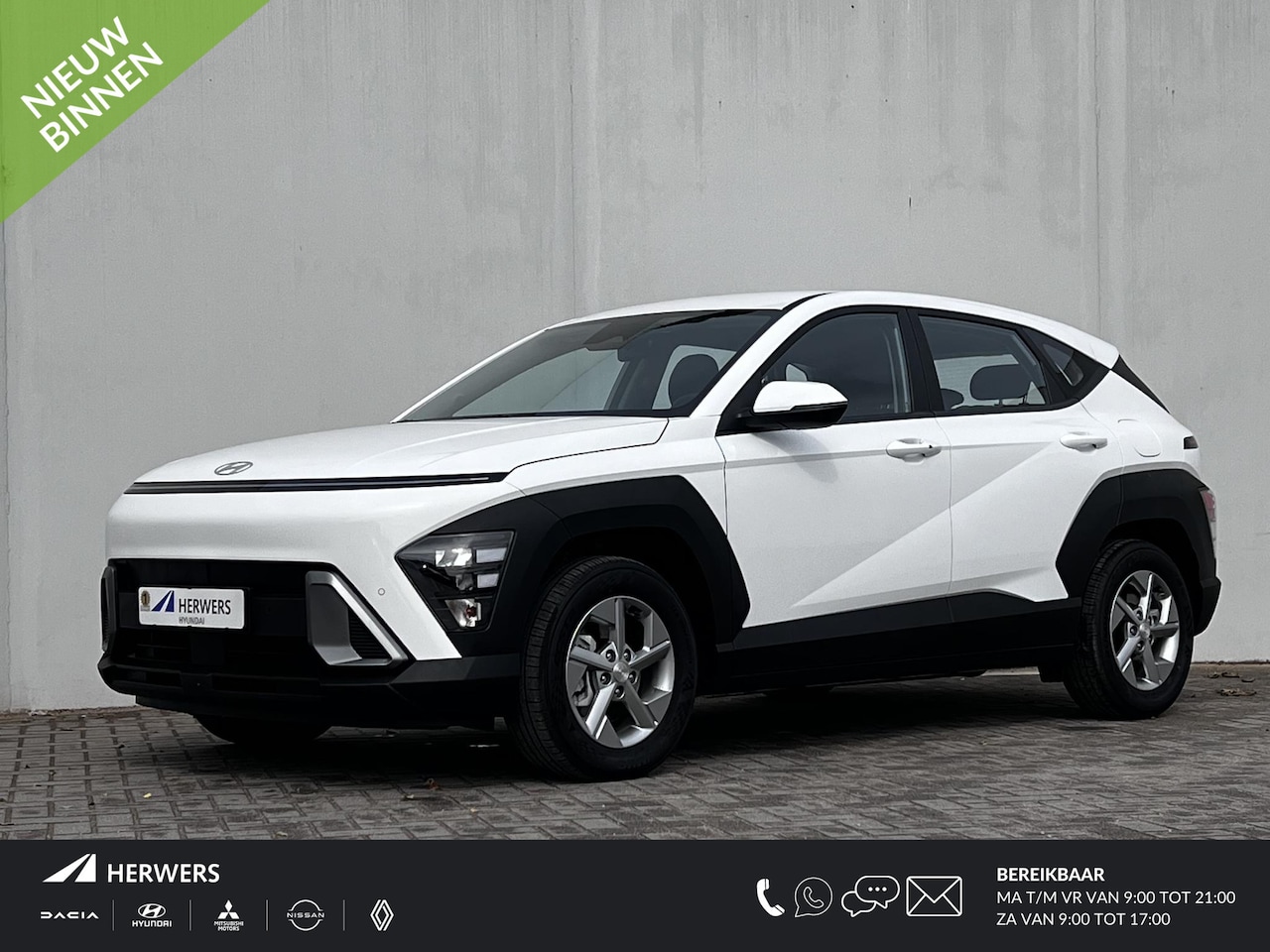 Hyundai Kona - 1.6 GDI HEV Comfort Automaat / Weinig km / Navigatie / Adaptive CC / Apple Carplay Android - AutoWereld.nl