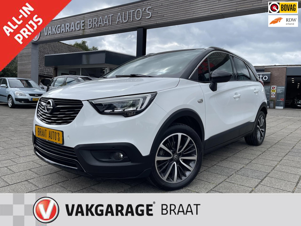 Opel Crossland X - 1.2 l PANO l STOELVERW. l LED l RIJKLAAR! - AutoWereld.nl