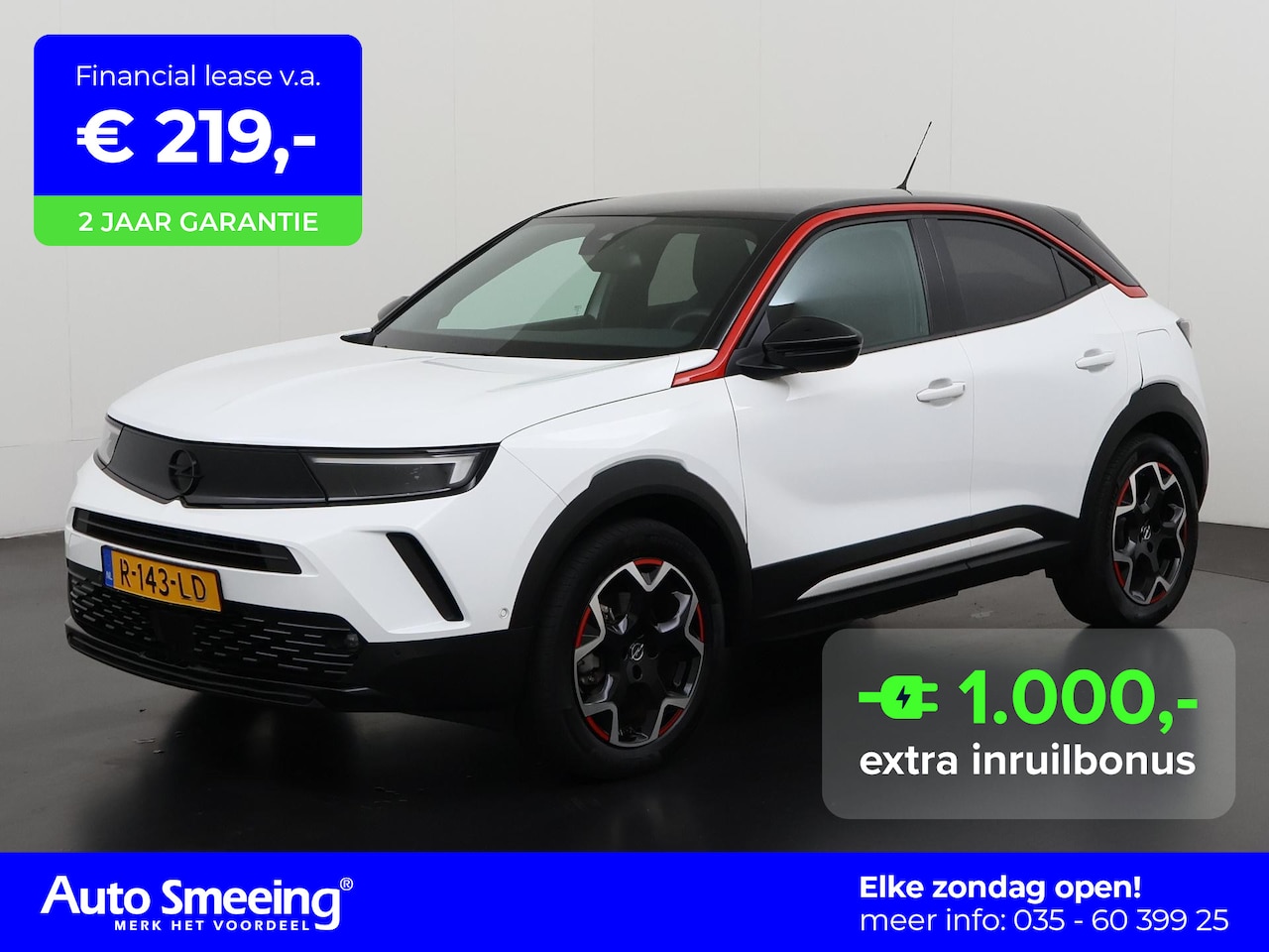 Opel Mokka-e - GS Line 50-kWh 11kw bl. | Camera | Warmtepomp | Blind Spot | Zondag Open! - AutoWereld.nl