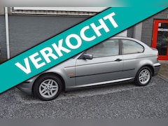 BMW 3-serie Compact - 316ti Black&Silver Airco Navi Stuurbekrachtiging Jaar APK