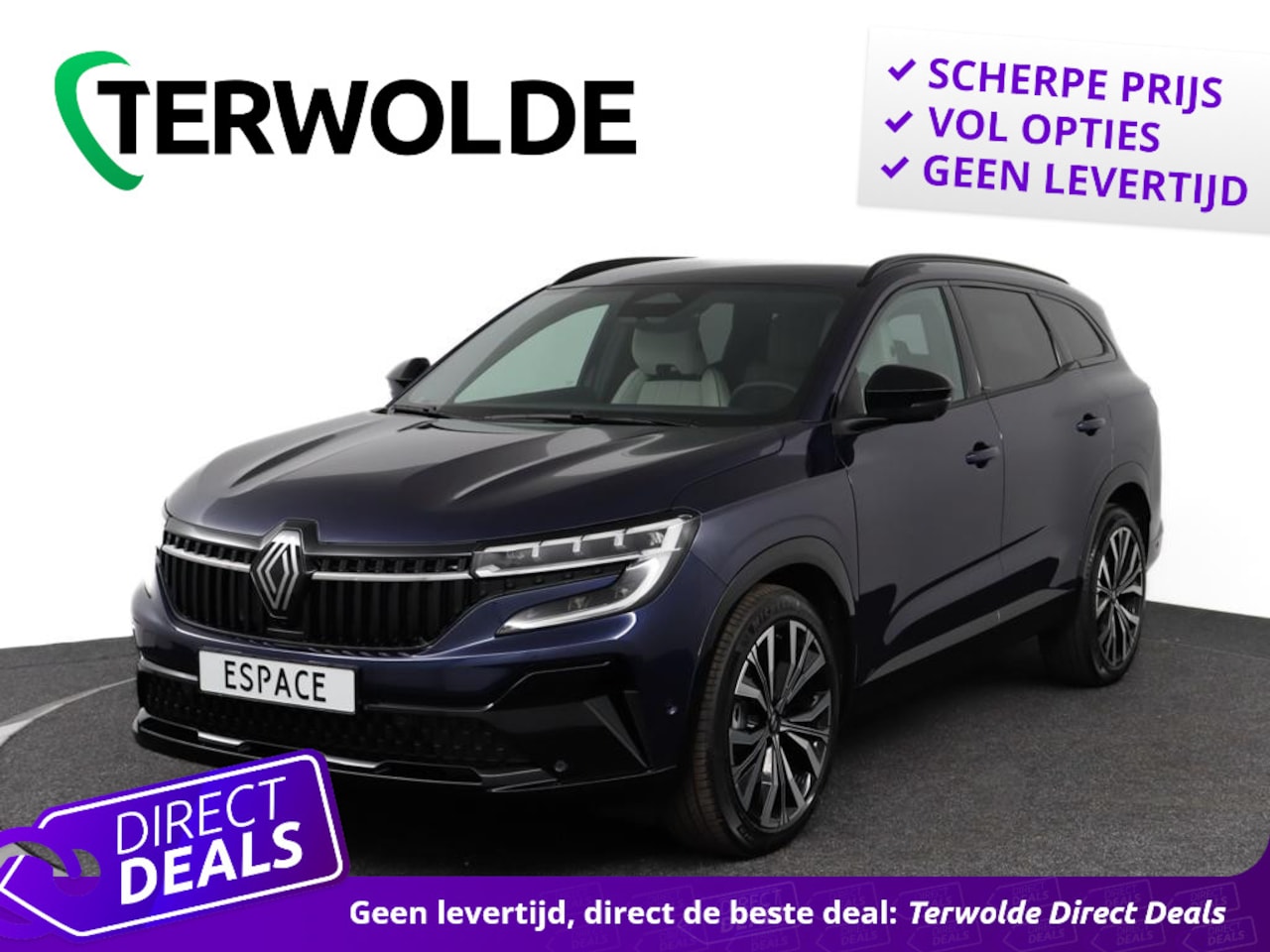 Renault Espace - E-Tech full hybrid 200 iconic 7p. | Achteruitrijcamera | Harman Kardon premium sound | Pac - AutoWereld.nl