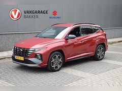 Hyundai Tucson - 1.6 T-GDI MHEV N Line | lederen/suède bekleding | Apple Carplay/Android Auto | Automaat |