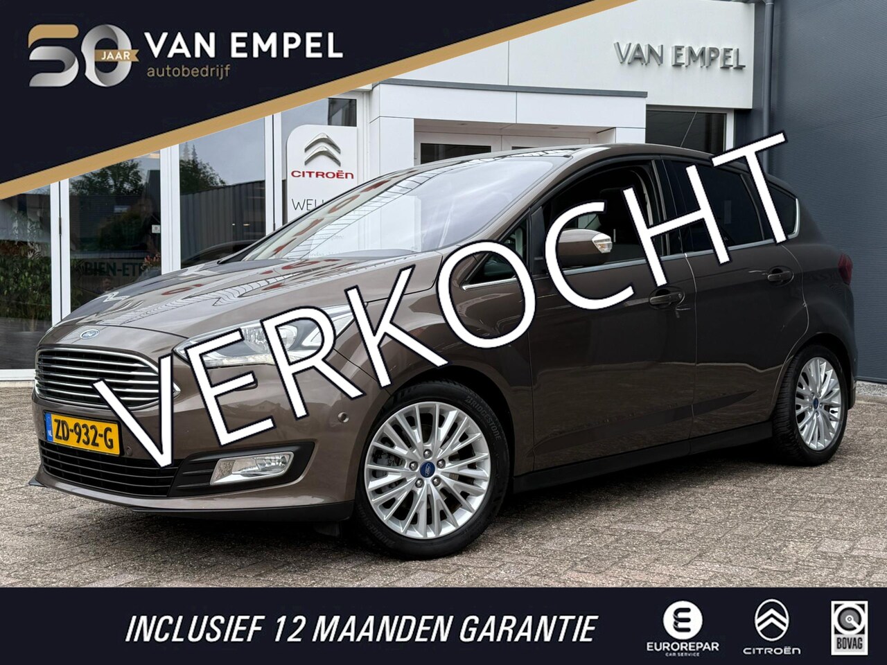 Ford C-Max - 1.5 Titanium 150pk AUT. | Trekhaak | Pano | Super Compleet | - AutoWereld.nl