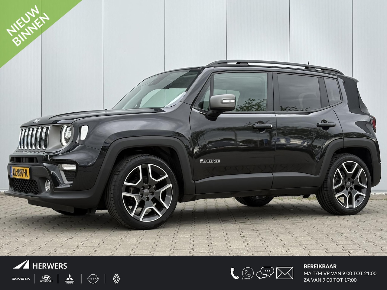 Jeep Renegade - 1.0T Limited Schuif/kanteldak / Lederen Bekleding / Cruise Control Adaptief / LED koplampe - AutoWereld.nl