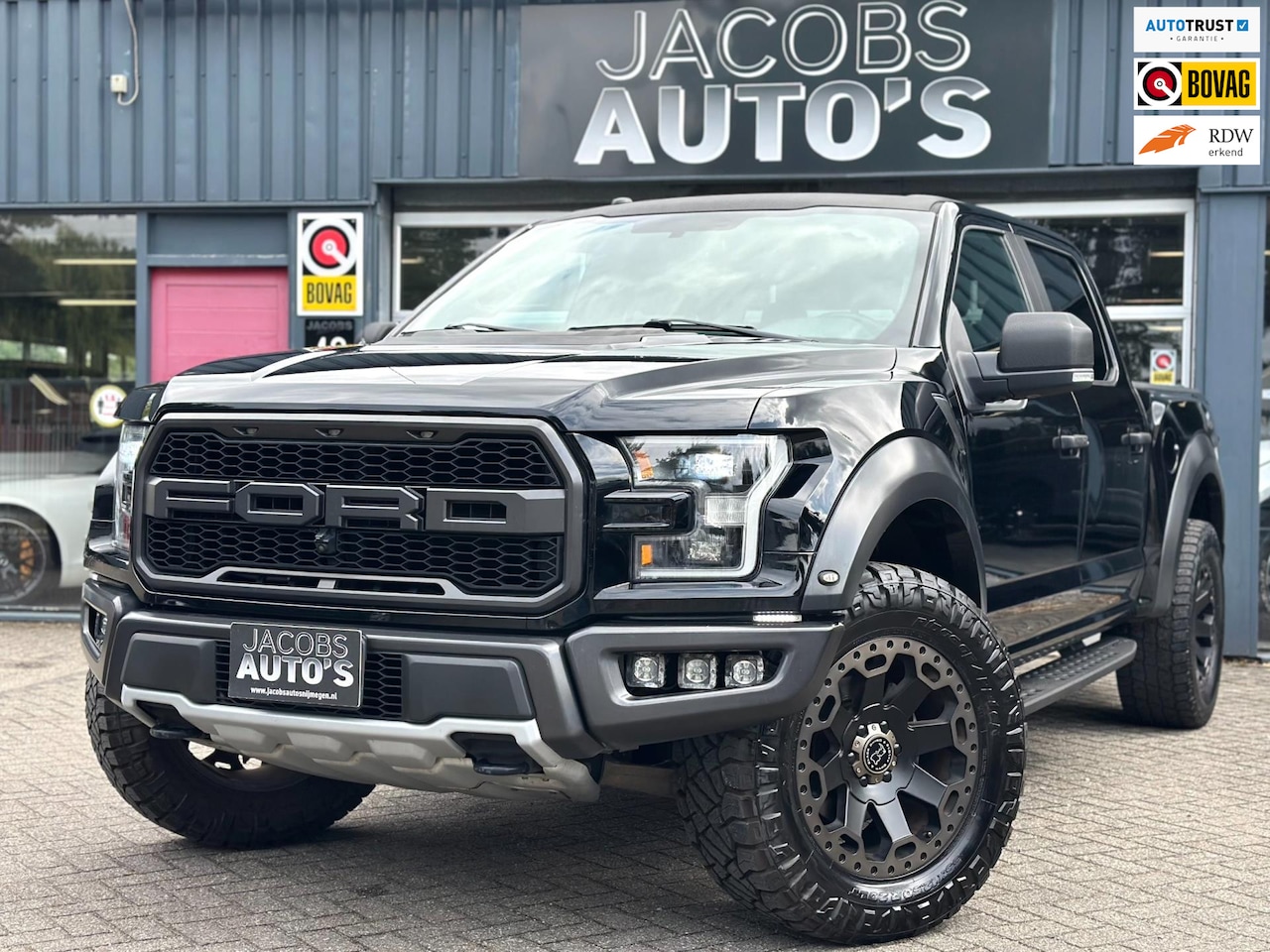 Ford F150 - USA 3.5 V6 Ecoboost SuperCrew Raptor Black Edition - AutoWereld.nl