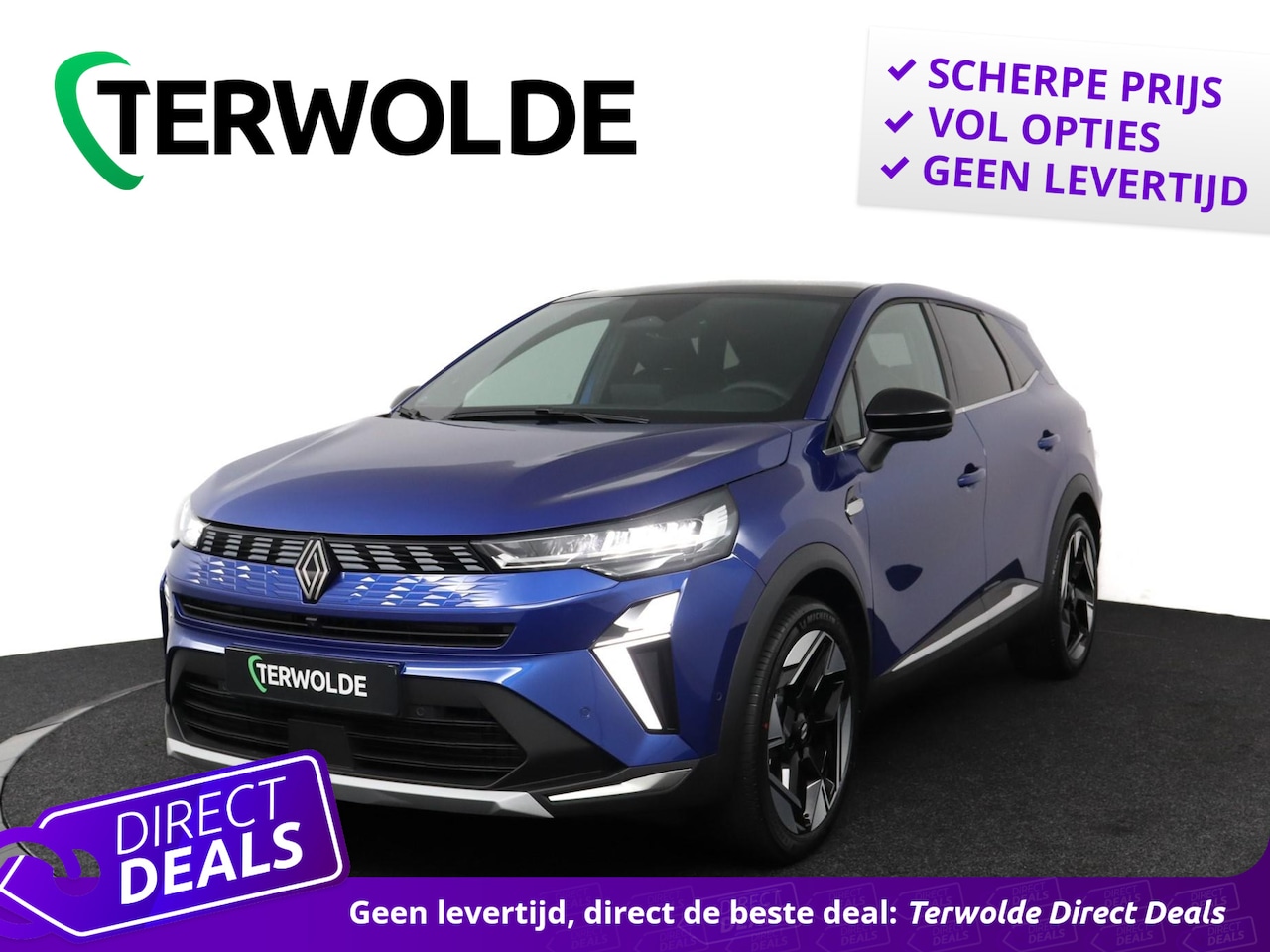 Renault Symbioz - 1.6 E-Tech full hybrid 145 iconic | Light & Sound Pack | Achteruitrijcamera | Active Drive - AutoWereld.nl