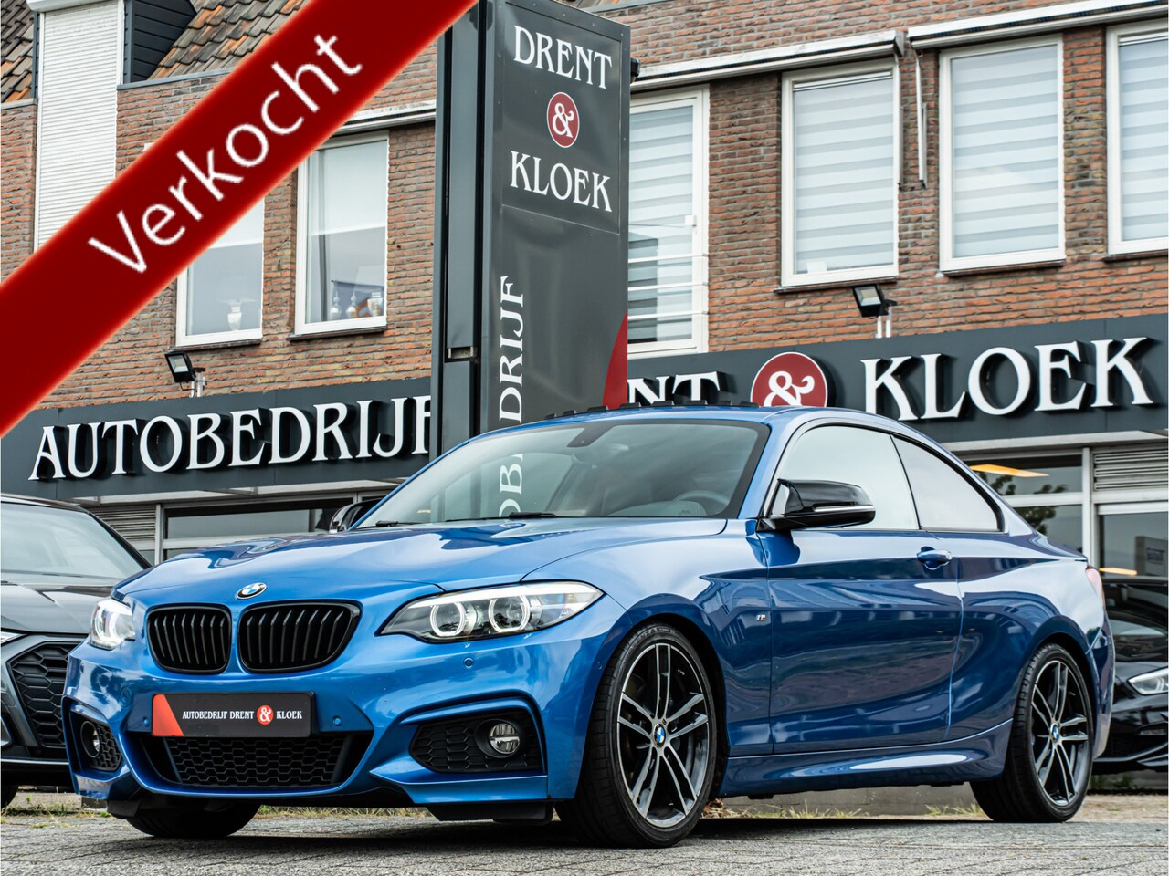 BMW 2-serie Coupé - 220i High Exe M-Sport ORG NL PANO CAMERA SHADOW LINE LED HIFI LEDER - AutoWereld.nl