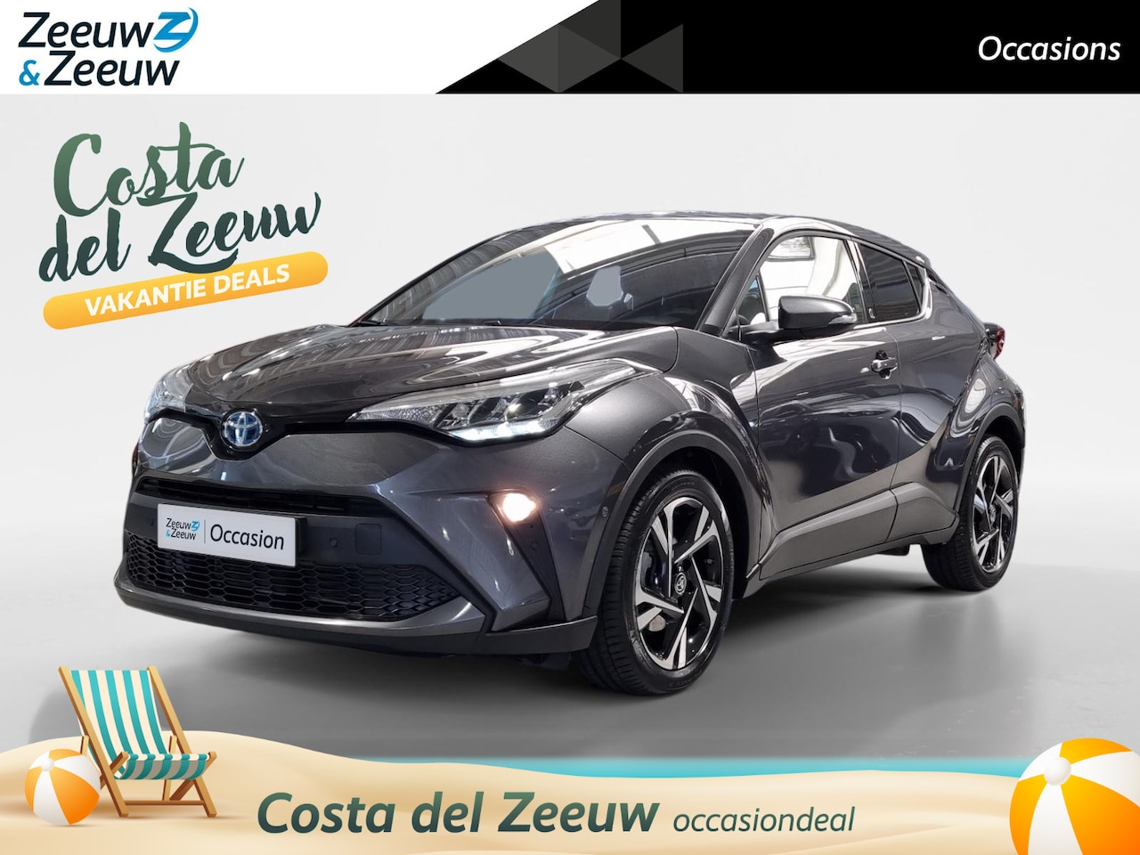 Toyota C-HR - 1.8 Hybrid GR-Sport * Winterpack * Achteruit camera * LM velgen 19'' * Carplay * Cruise co - AutoWereld.nl