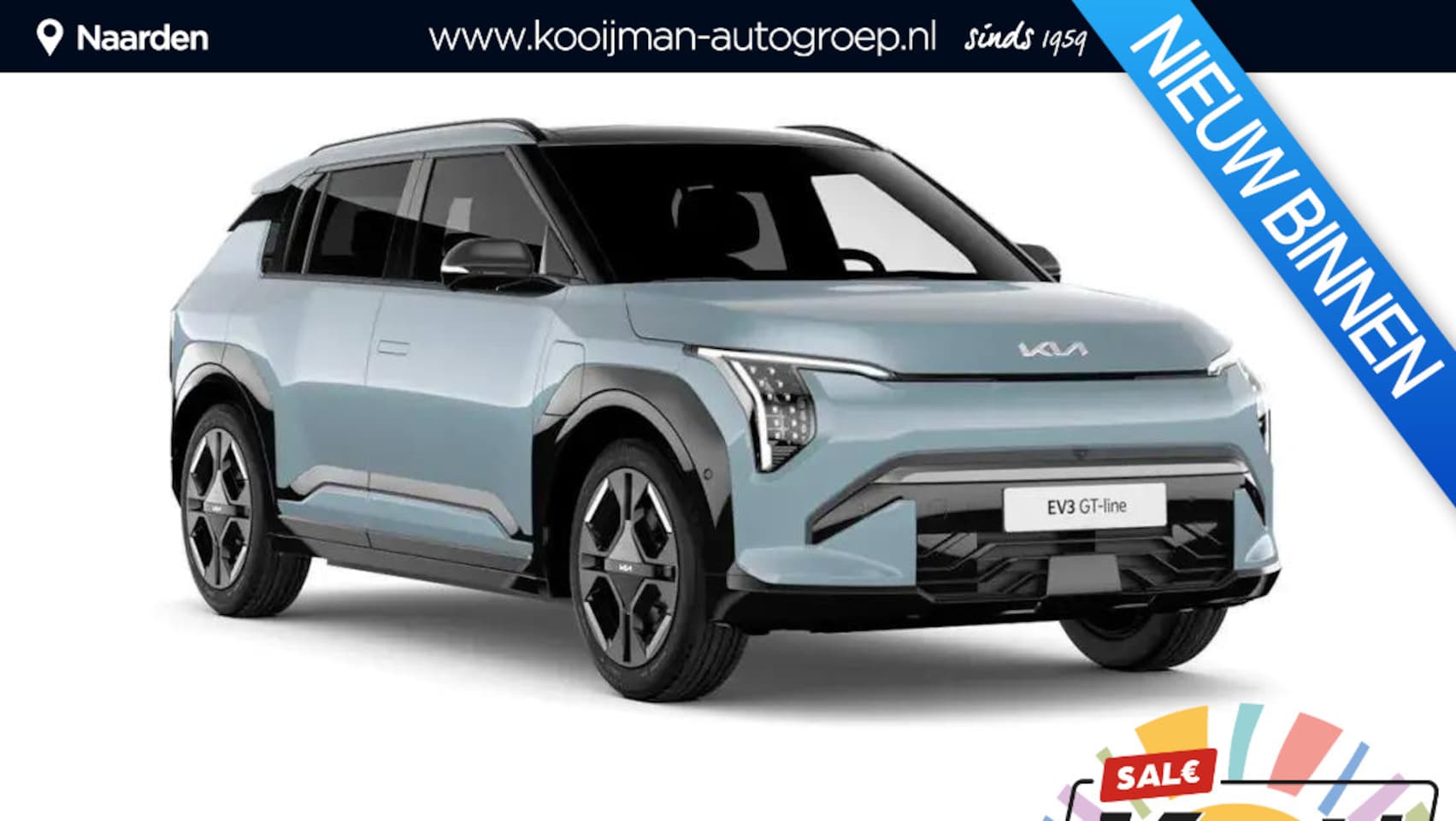 Kia EV3 - GT-Line Business Edition 81.4 kWh VERWACHT! Eerste leveringen september 2025! - AutoWereld.nl