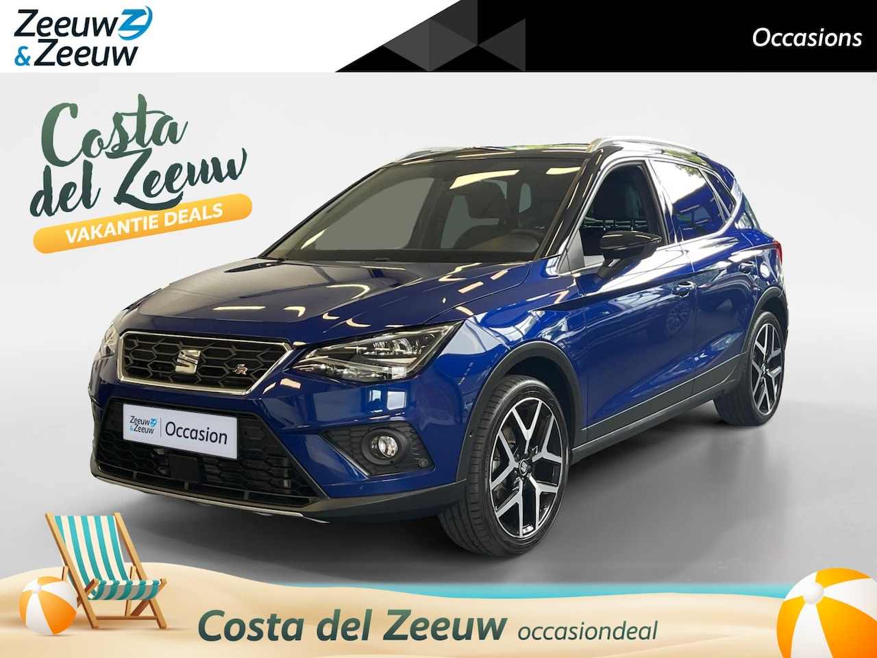 Seat Arona - 1.0 TSI FR Business Intense | Automaat | Trekhaak | Camera | Parkeersensoren | Bluetooth | - AutoWereld.nl