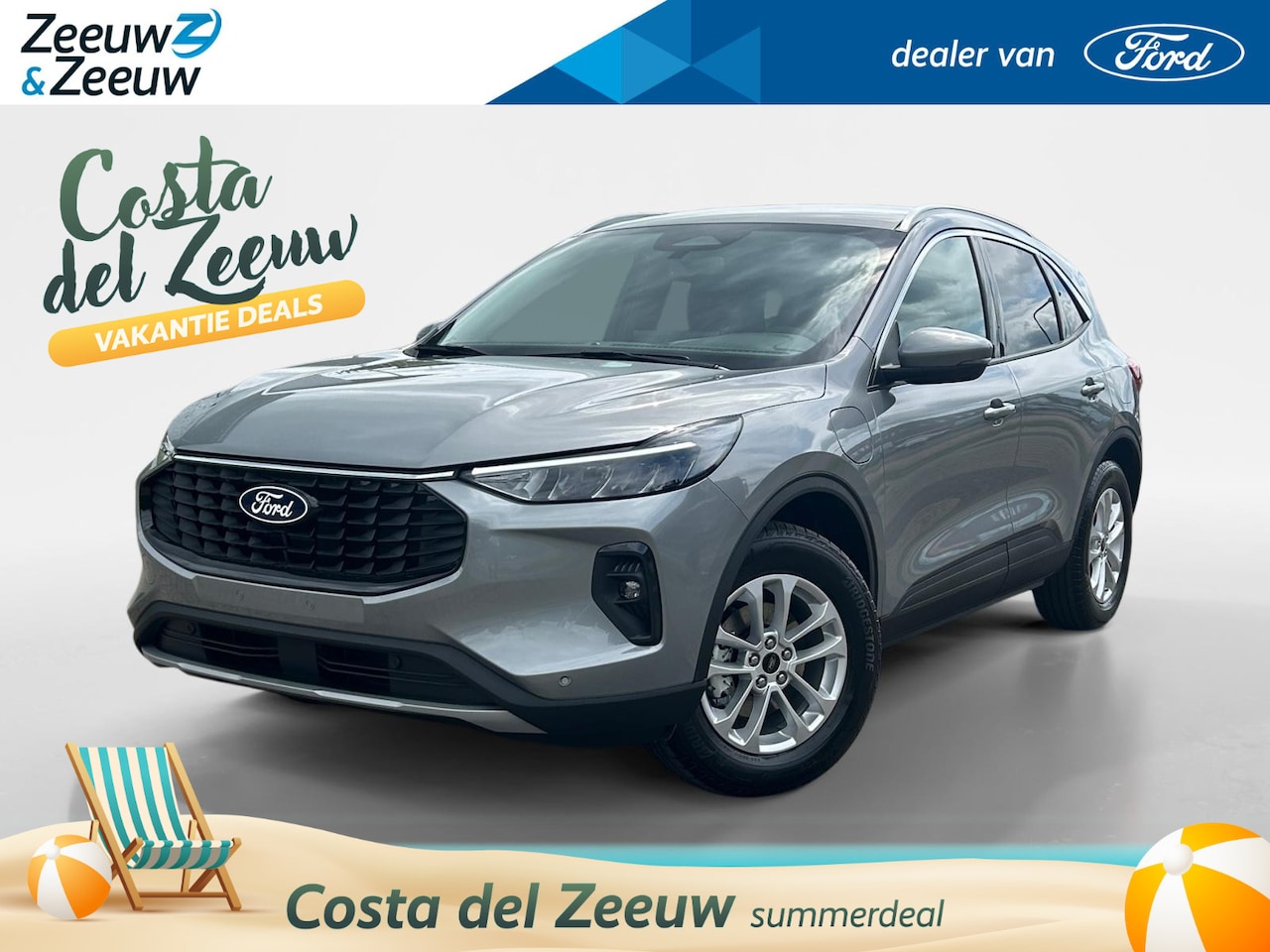 Ford Kuga - 2.5 PHEV Titanium | Nieuw uit voorraad leverbaar! | |€4000 korting | Gratis laadpaal en in - AutoWereld.nl