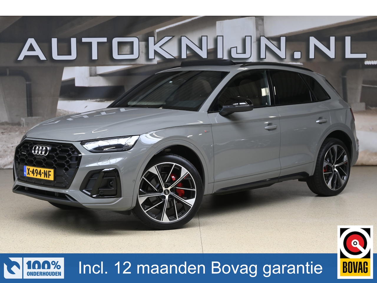 Audi Q5 - 45 TFSI 245pk Quattro S edition | Panoramadak | Leder | Elek. stoel + memory | 100% (Deale - AutoWereld.nl