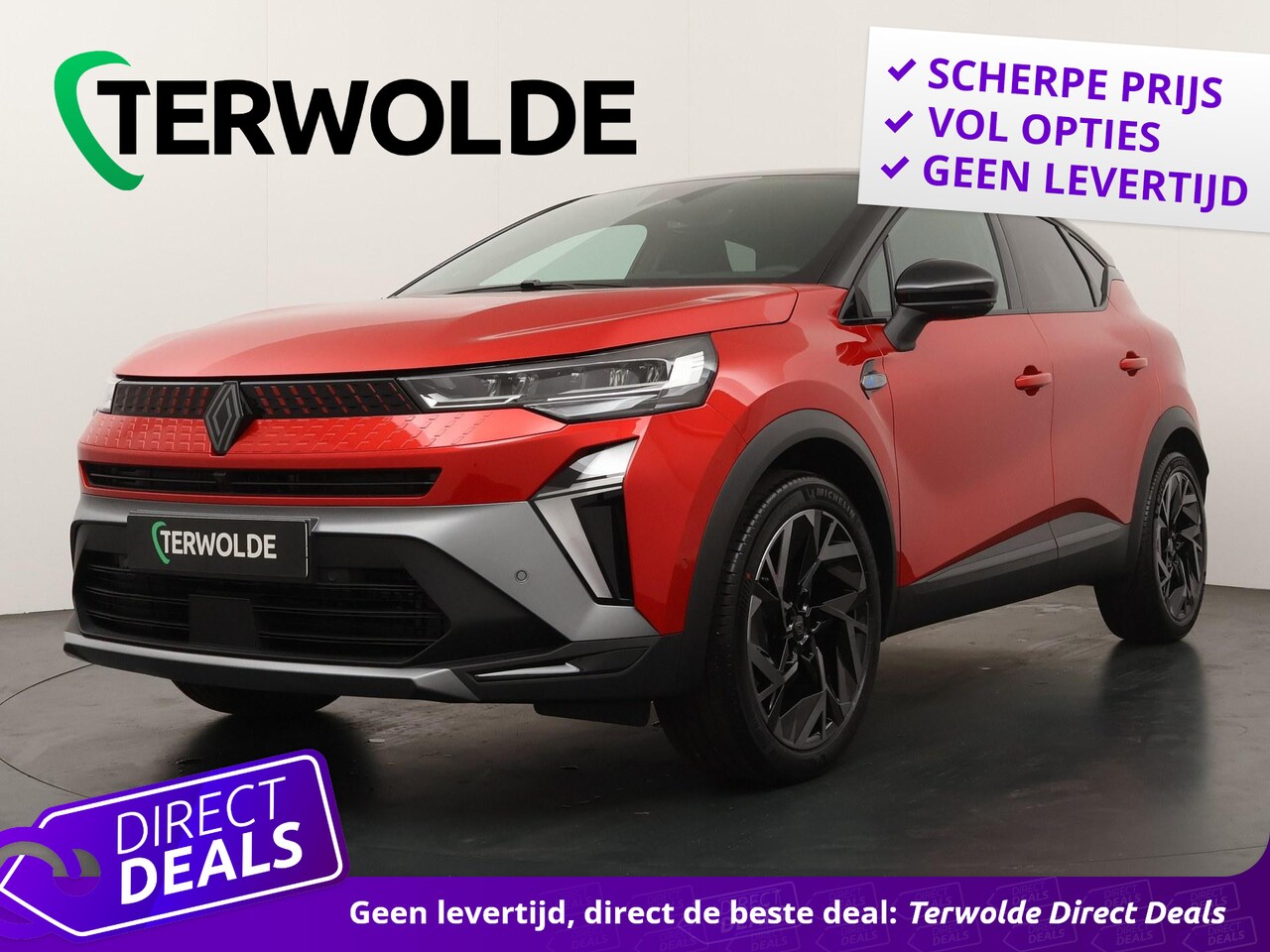 Renault Captur - 1.6 E-Tech full hybrid 145 esprit Alpine | Light & Sound Pack | Privilège Pack | Elektrisc - AutoWereld.nl