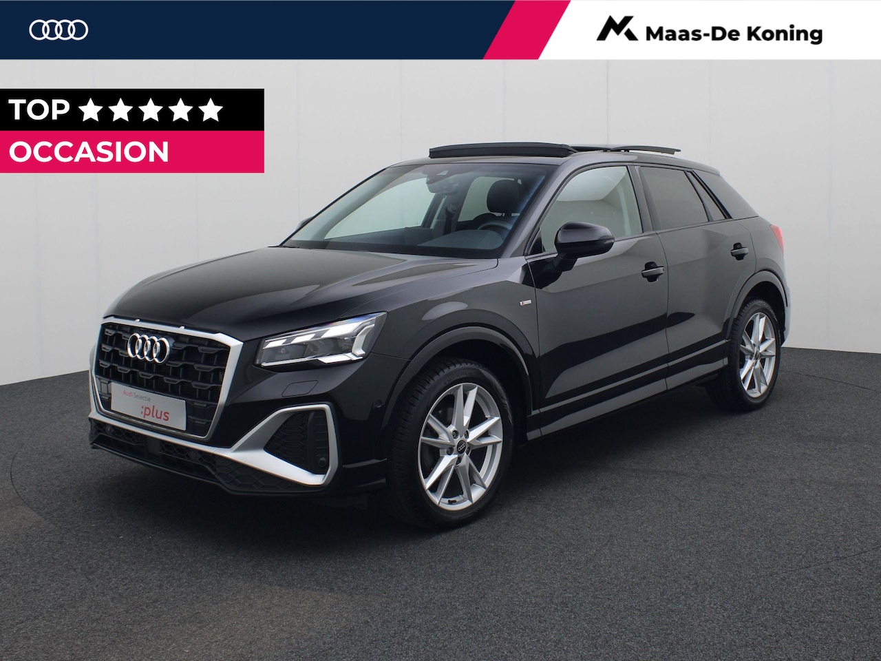 Audi Q2 - 35 TFSI/150PK S Line · Panoramadak · Navigatie · Camera + Parkeersensoren · TOPDEAL - AutoWereld.nl