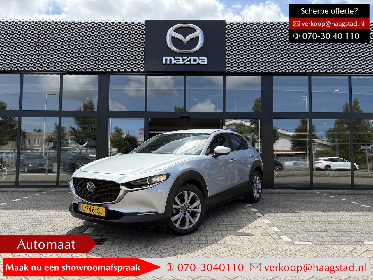 Mazda CX-30 - 2.0 e-SkyActiv-X M Hybrid Comfort Dealer onderhouden / 1e eigenaar / BTW auto - AutoWereld.nl