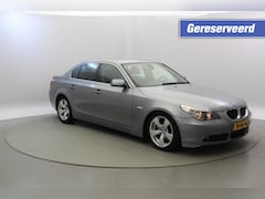 BMW 5-serie - 520i Sedan Executive - Leer, Navi, Cruise GERESERVEERD