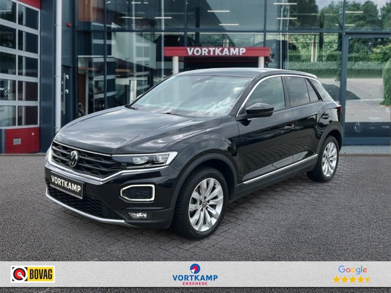 Volkswagen T-Roc - 1.5 TSI DSG SPORT TREKHAAK/CAMERA/NAVI/CARPLAY/ACC/STOELVERW/E-KLEP - AutoWereld.nl