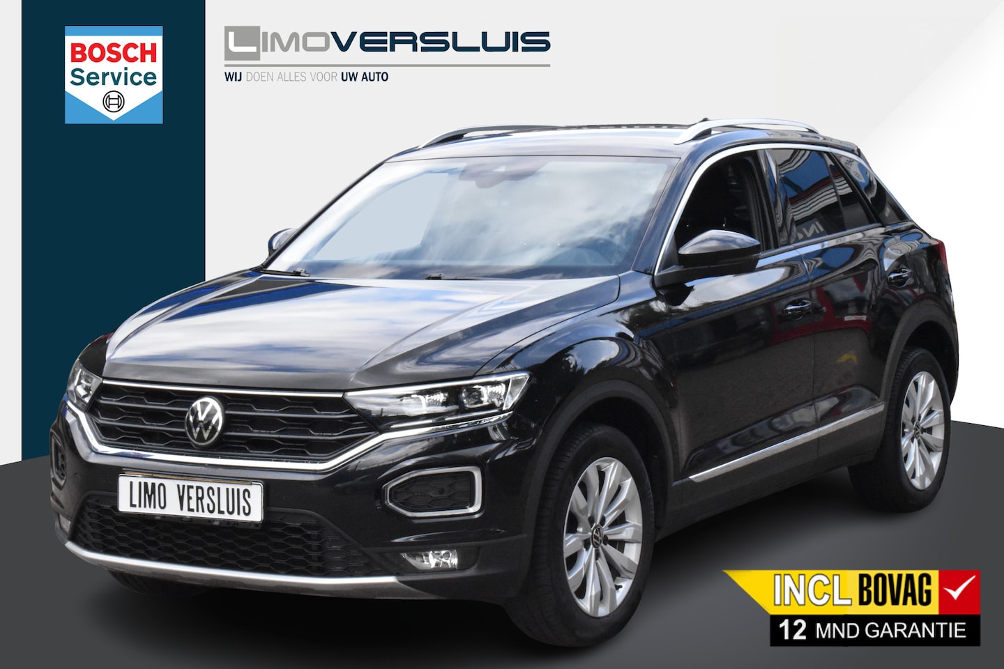 Volkswagen T-Roc - 1.5 TSI Sport Sfeerverlichting | Half-leder | Virtual Dashboard | Navigatie | 12 mnd BOVAG - AutoWereld.nl