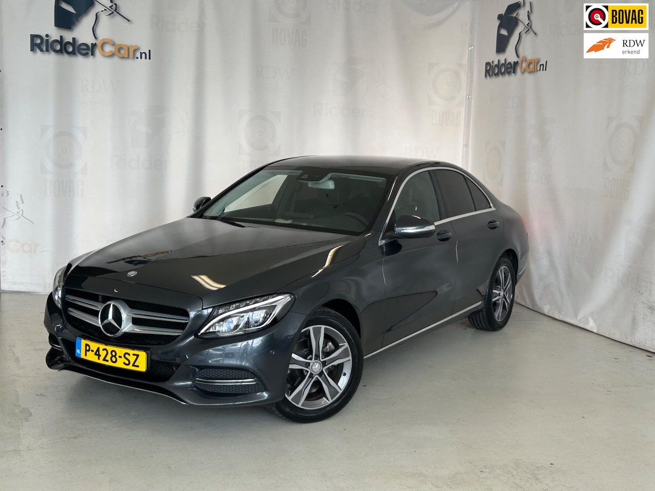 Mercedes-Benz C-klasse - 180 Prestige|GARANTIE|AUTOMAAT|LEDER|NAVI|LED|STOELVERW|CRUISE| - AutoWereld.nl