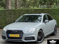 Audi A4 Limousine - 1.4 TFSI S-Line black ed AUT LEDER NAVI QUANTUMGRAU NL