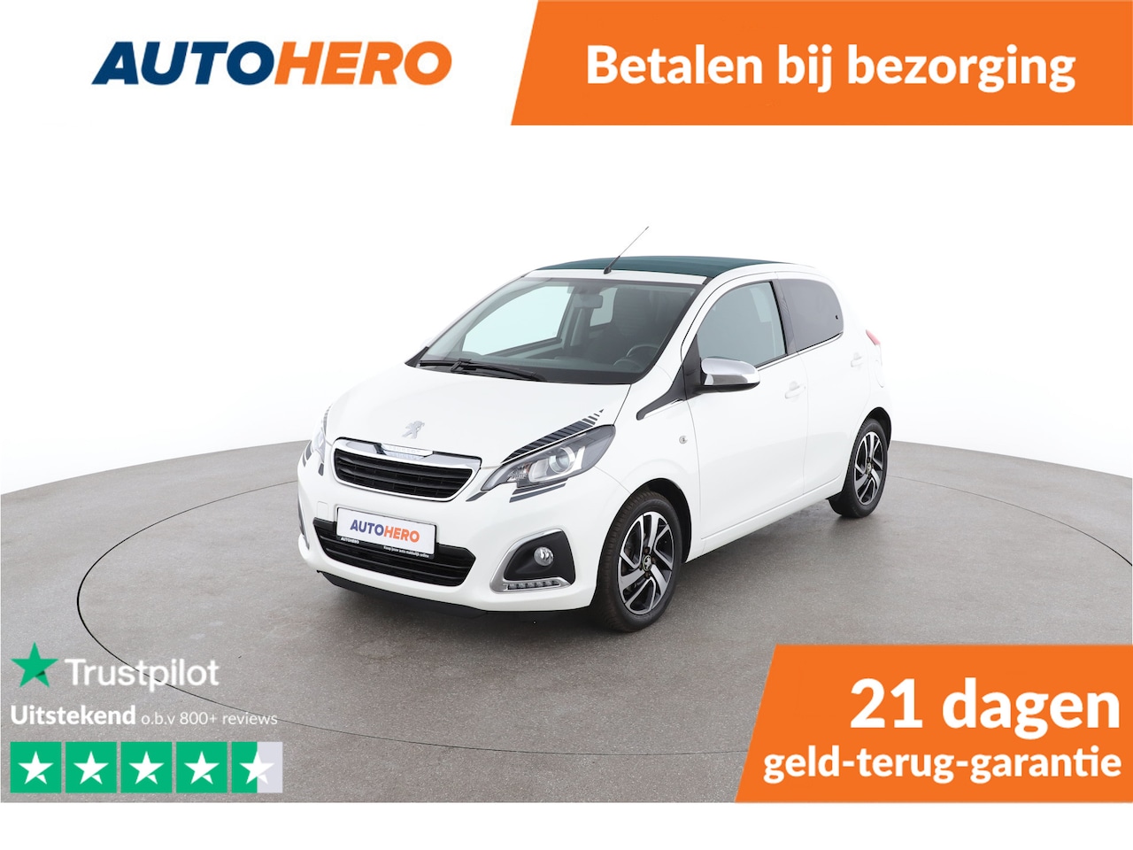 Peugeot 108 - 1.0 e-VTi Collection TOP! 1.0 e-VTi Collection TOP! | TL60794 | - AutoWereld.nl