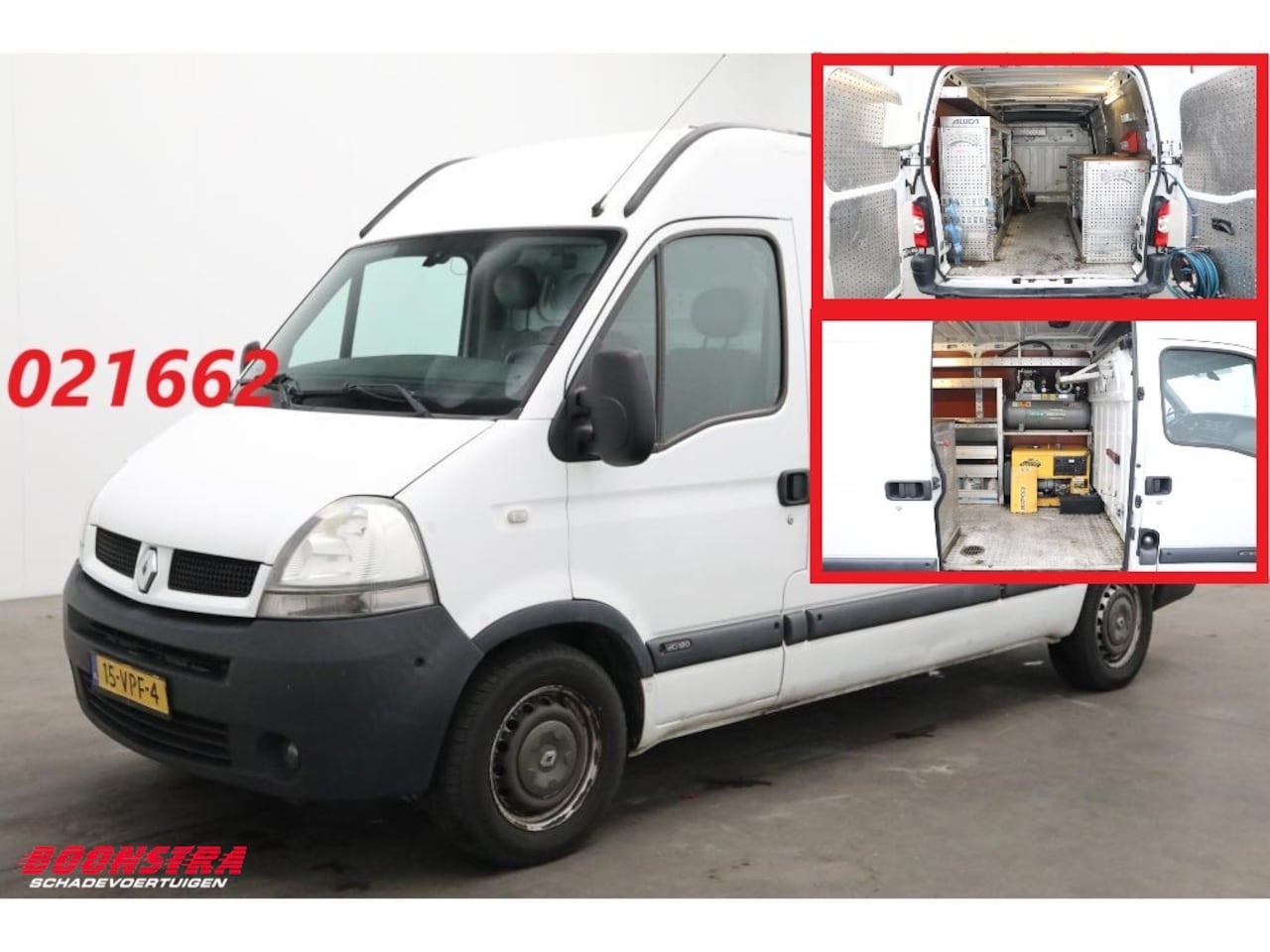 Nissan Interstar - 120.35 2.5 dCi Airco AHK 159.464 km! Mobile Werkplaats - AutoWereld.nl