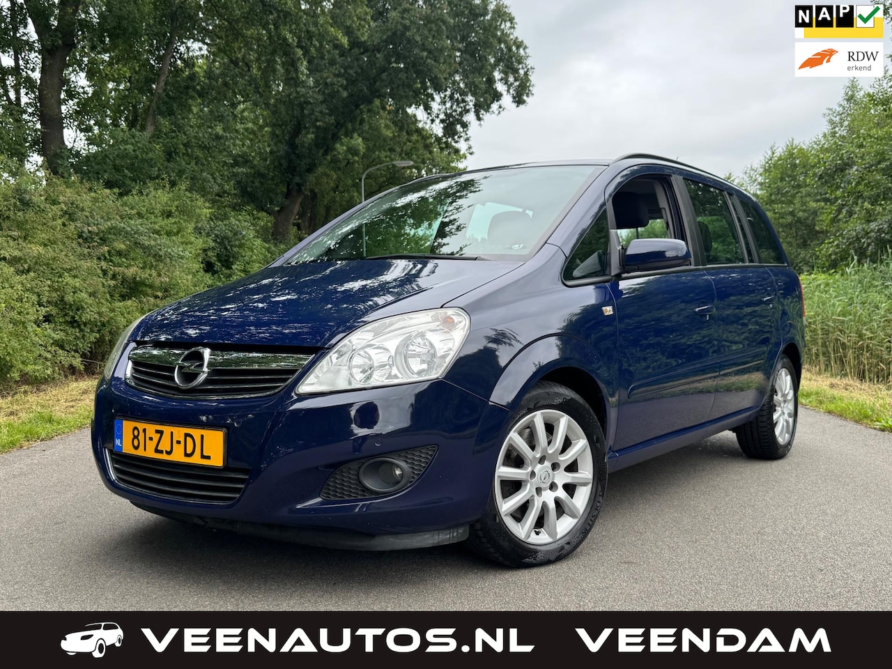 Opel Zafira - 2.2 Temptation 7 Persoons Airco Cruise - AutoWereld.nl