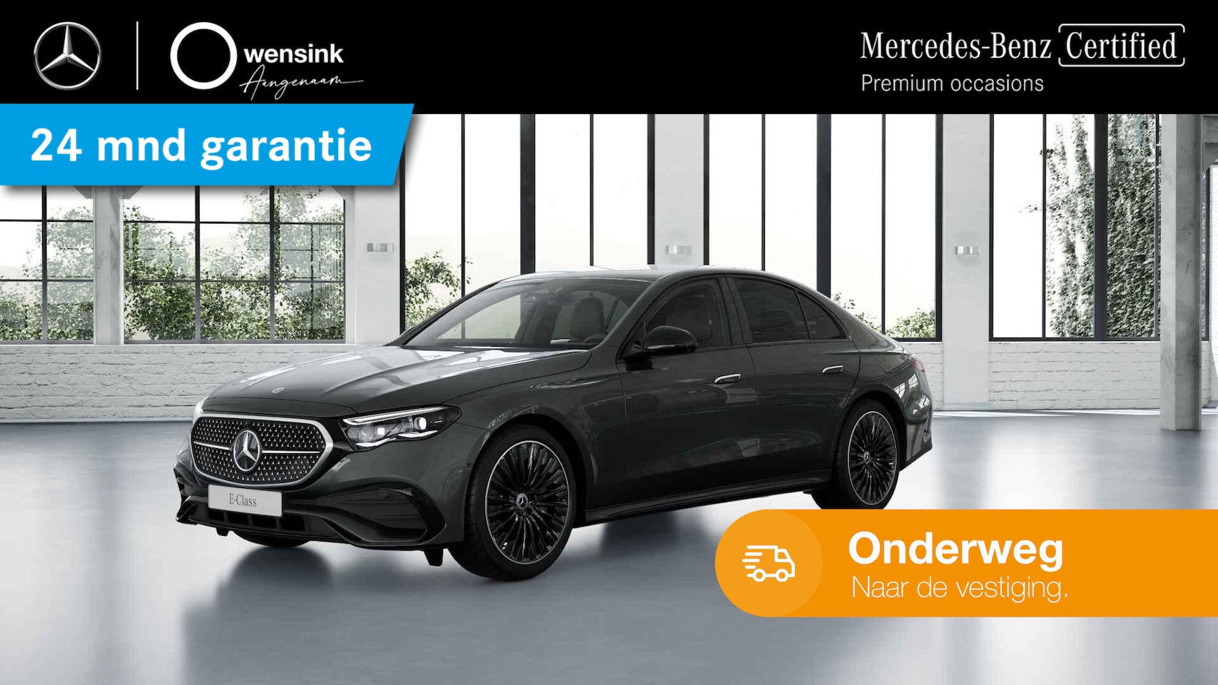 Mercedes-Benz E-klasse - 300 de AMG Line | Superscreen | Burmester | Memory | Winter pakket | Night pakket | - AutoWereld.nl
