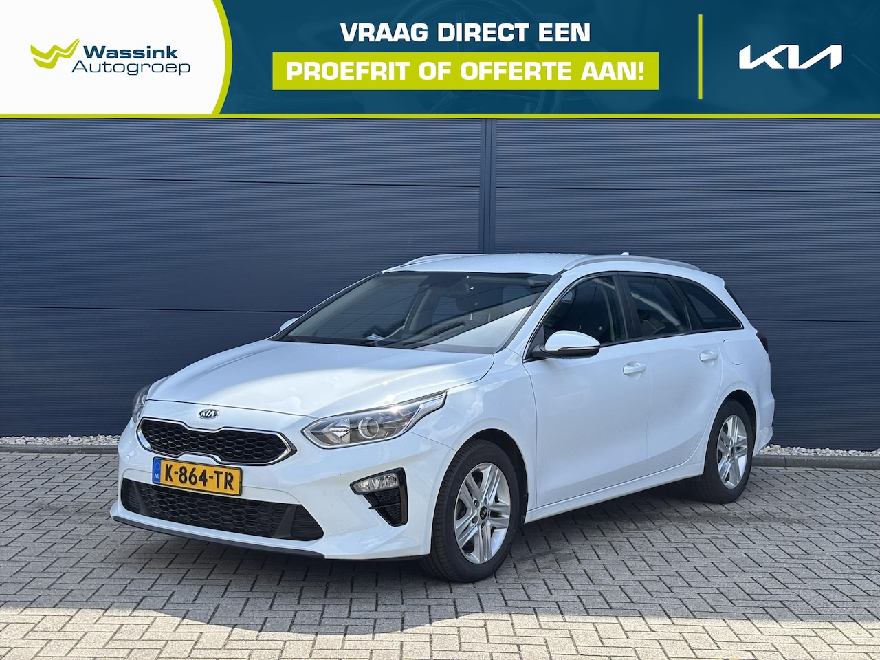 Kia Cee'd Sportswagon - Ceed Sw 1.0 T-GDi 120pk DynamicLine | Trekhaak | Climate Control | Cruise control - AutoWereld.nl