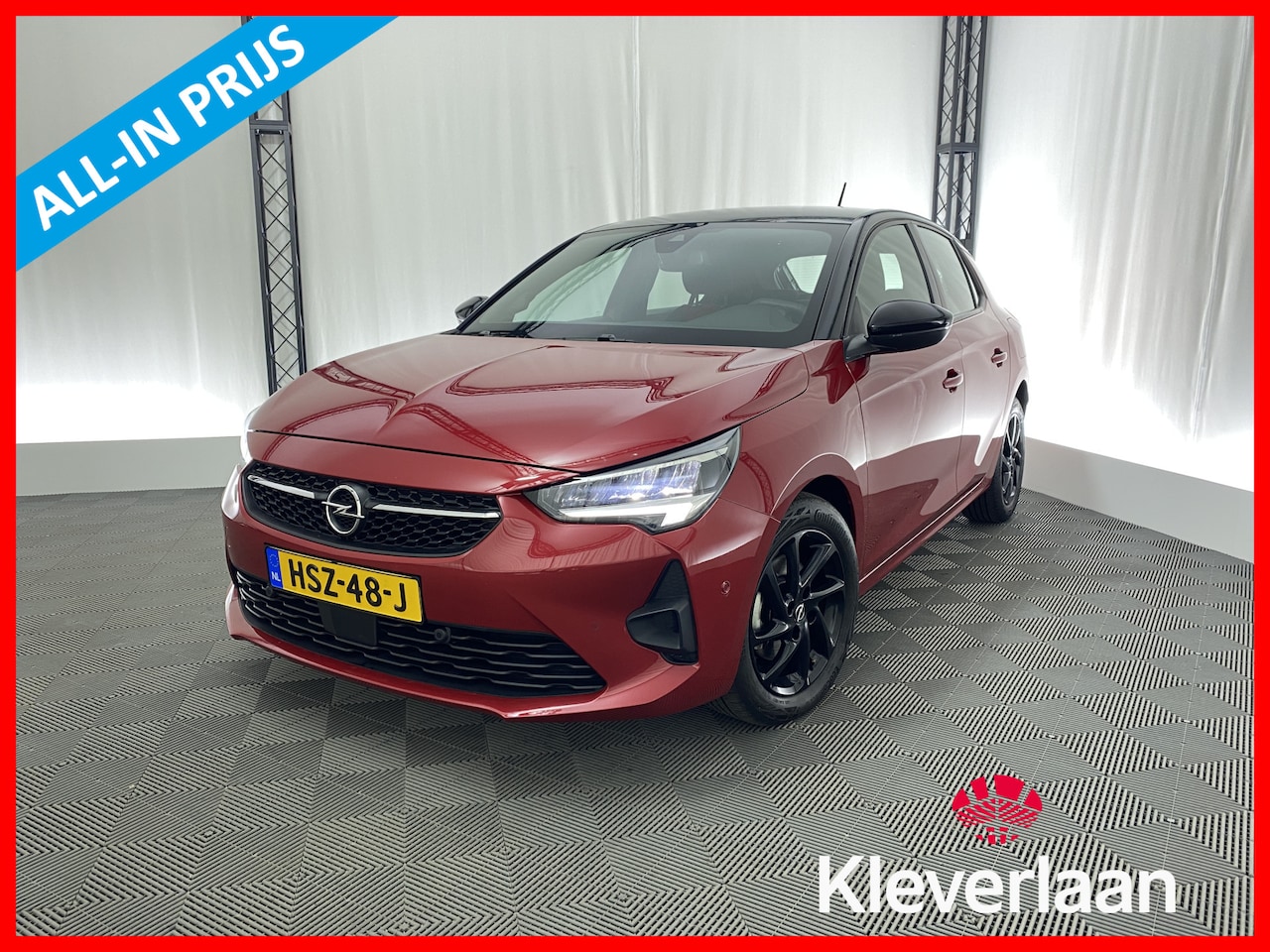 Opel Corsa - 1.2 Turbo GS Line 130 pk Automaat | Apple carplay | Navi | Rijstrooksensor | - AutoWereld.nl