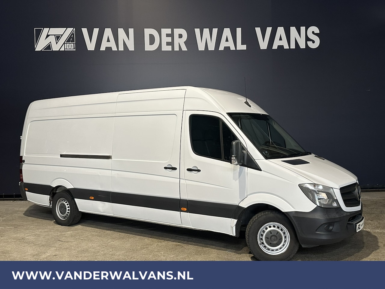Mercedes-Benz Sprinter - 316 CDI 163pk L3H2 Euro6 Airco | Camera | Navigatie | Trekhaak Bijrijdersbank, Bluetooth-t - AutoWereld.nl