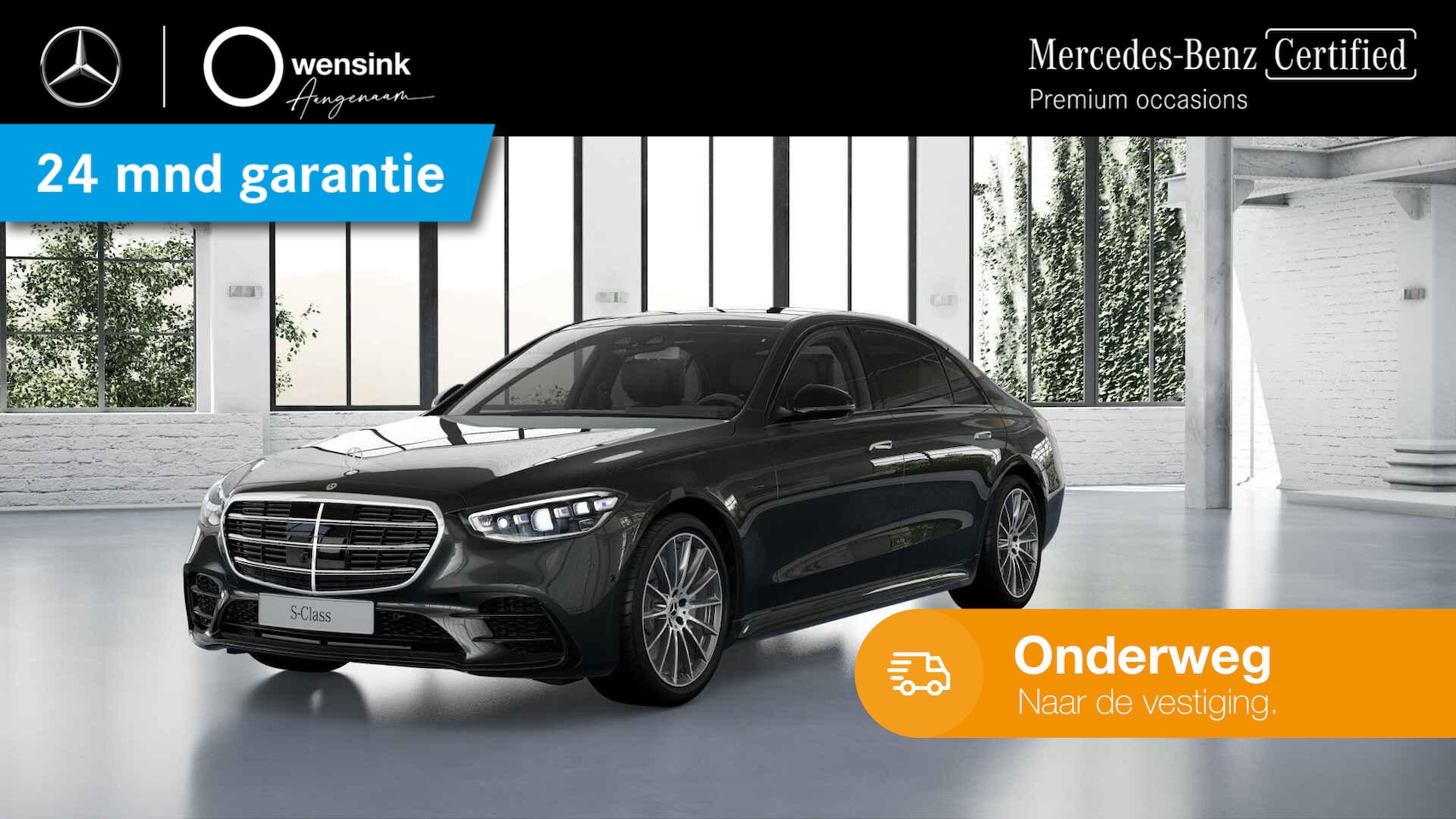 Mercedes-Benz S-klasse - 580 e 4MATIC Lang AMG Line | Chauffeurspakket | Stoelkoeling voor en achter | Achterasbest - AutoWereld.nl