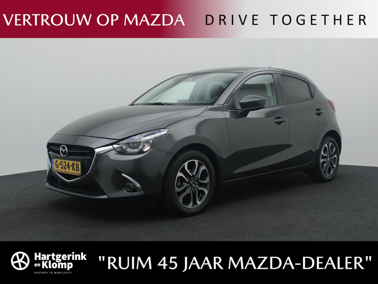 Mazda 2 - 1.5 Skyactiv-G GT-M automaat met Apple CarPlay : dealer onderhouden - AutoWereld.nl