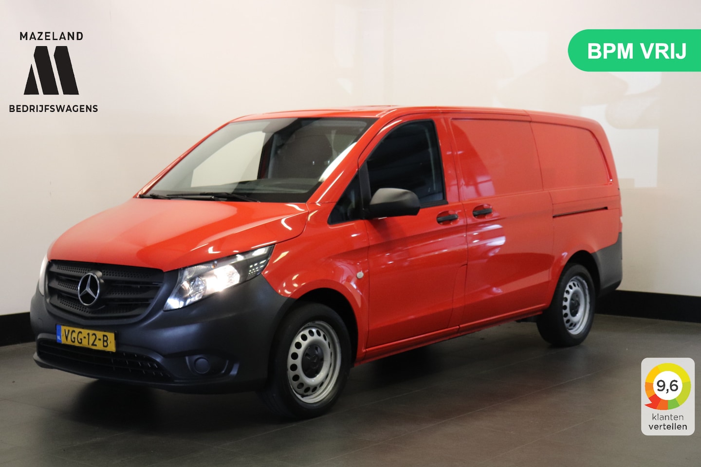 Mercedes-Benz Vito - 114 CDI Lang Automaat EURO 6 - Airco - Cruise - 2x Schuifdeur - €14.950,- Excl. - AutoWereld.nl